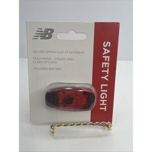 New Balance Safety Light Secure Spring Clip Attatchment Red - New